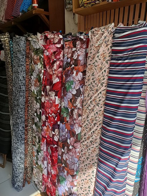 jual bahan kain lengkap toko dunia textile jln.sulawesi no 75 denpasar bali