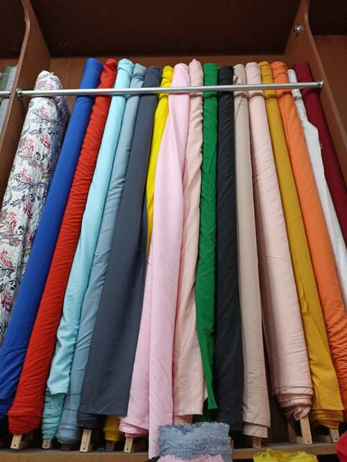 jual bahan kain lengkap toko dunia textile jln.sulawesi no 75 denpasar bali